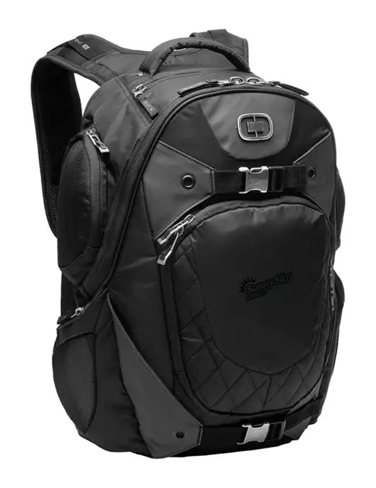 OGIO Black Squadron Pack w/Sunny Sky Products Logo