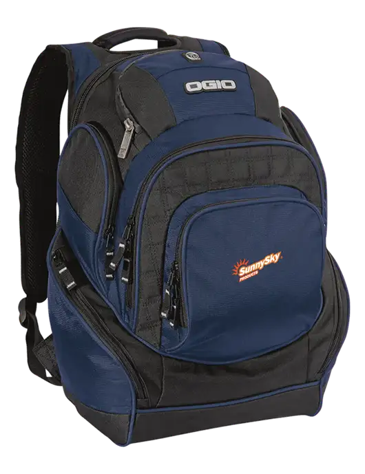 OGIO Navy Mastermind Pack w/Sunny Sky Products Logo