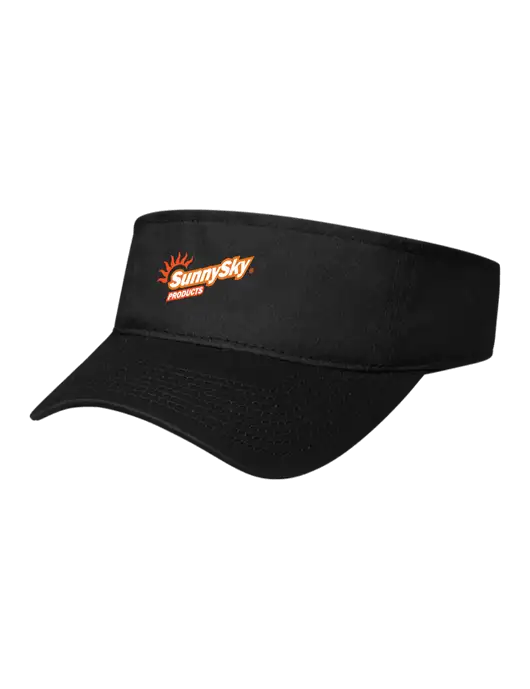 Black Cap Visor w/Sunny Sky Products Logo