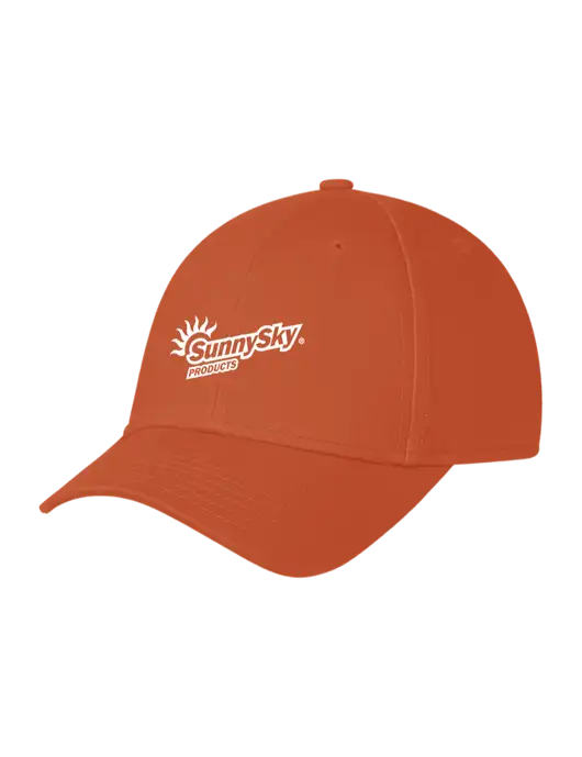 Burnt Orange Structured Cap Hook & Loop w/Sunny Sky Products Logo
