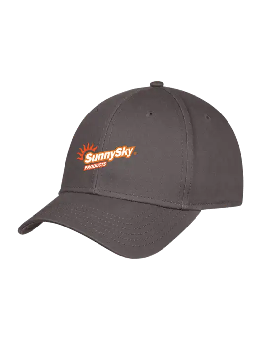 Charcoal Structured Cap Hook & Loop w/Sunny Sky Products Logo