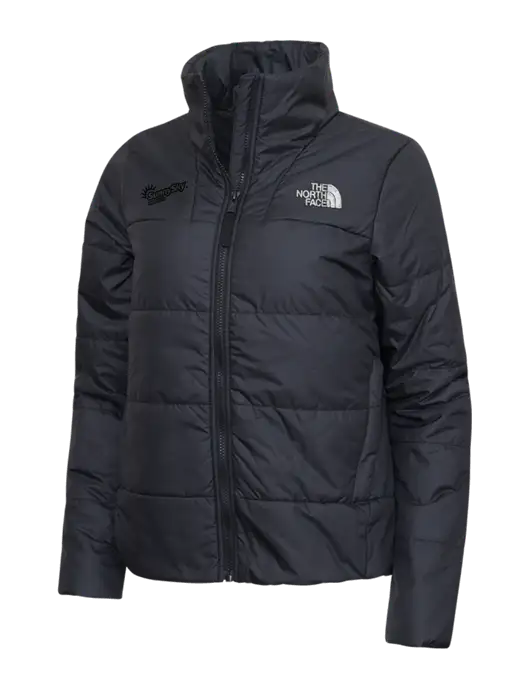 North Face Womens Black Everyday Insulated Jacket w/Sunny Sky Products Logo